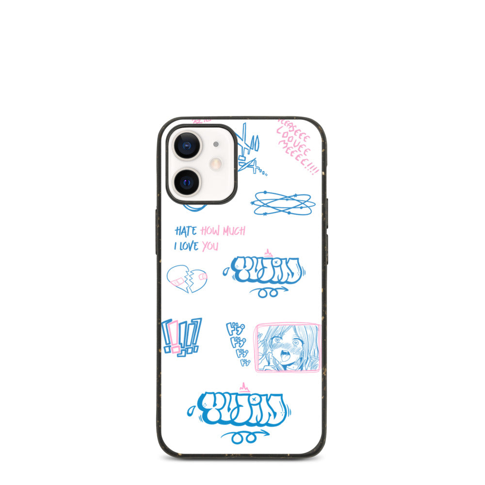 Notice Me Biodegradable iPhone Case | Yūjin Japanese Anime Streetwear Clothing