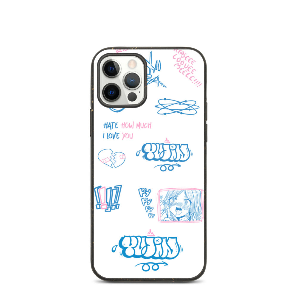 Notice Me Biodegradable iPhone Case | Yūjin Japanese Anime Streetwear Clothing
