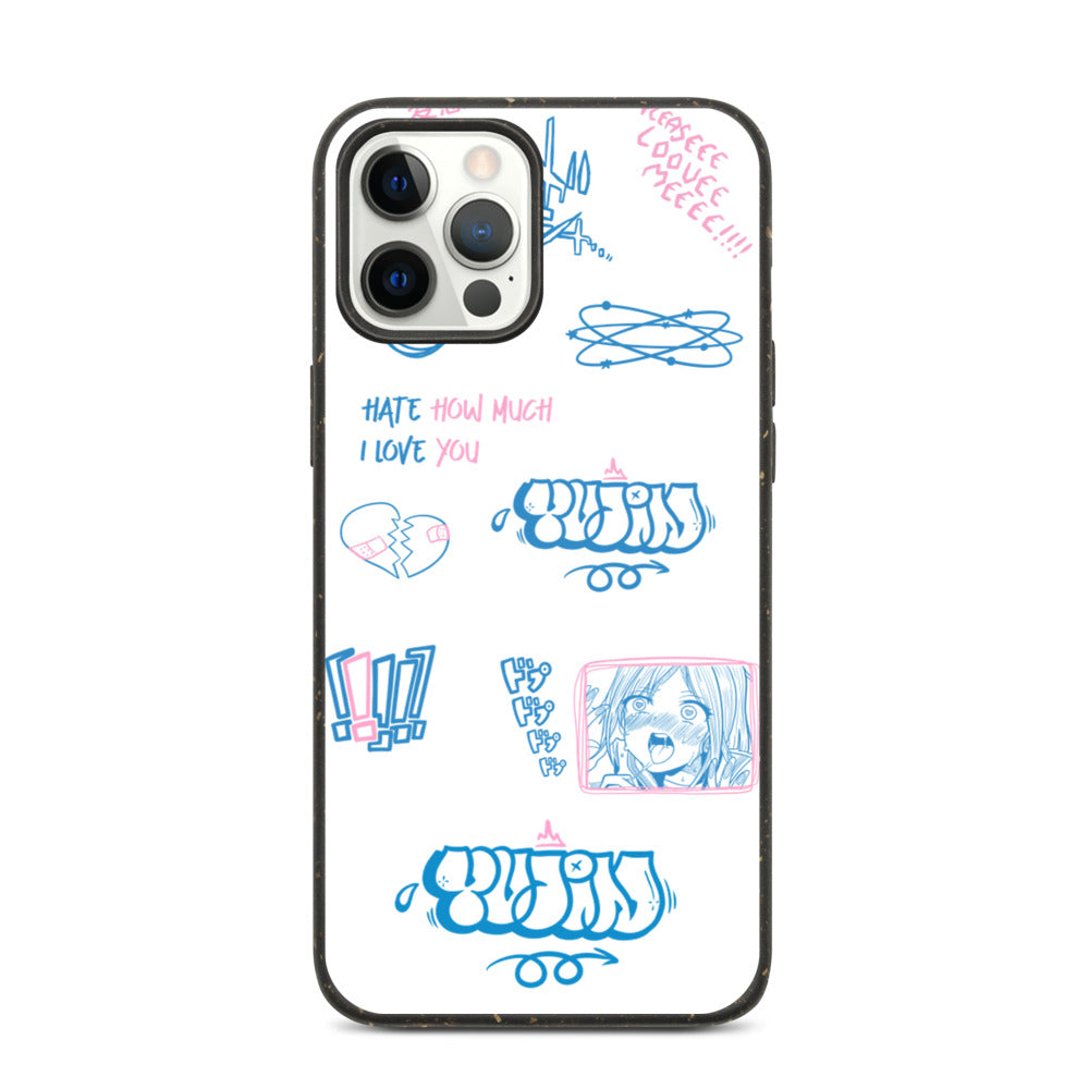 Notice Me Biodegradable iPhone Case | Yūjin Japanese Anime Streetwear Clothing