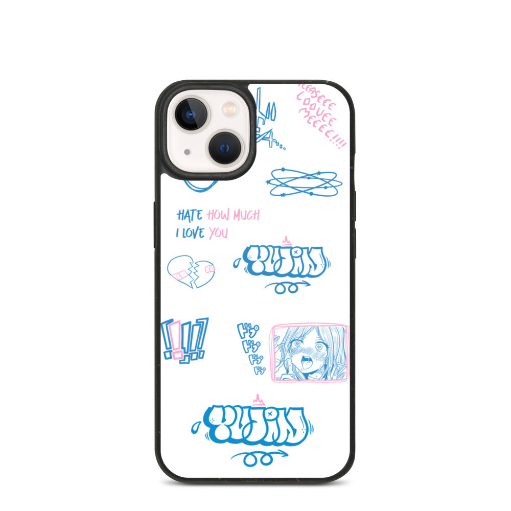 Notice Me Biodegradable iPhone Case | Yūjin Japanese Anime Streetwear Clothing