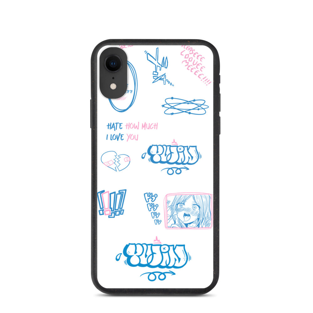Notice Me Biodegradable iPhone Case | Yūjin Japanese Anime Streetwear Clothing