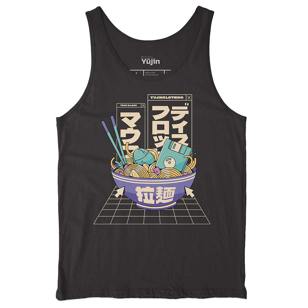 Tech Ramen Tank Top | Yūjin Japanese Anime Streetwear Clothing