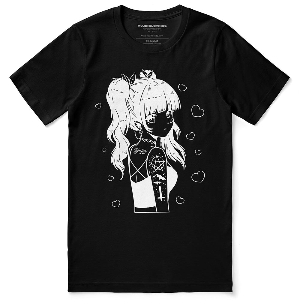Scared Of Love T-Shirt | Yūjin Japanese Anime Streetwear Clothing