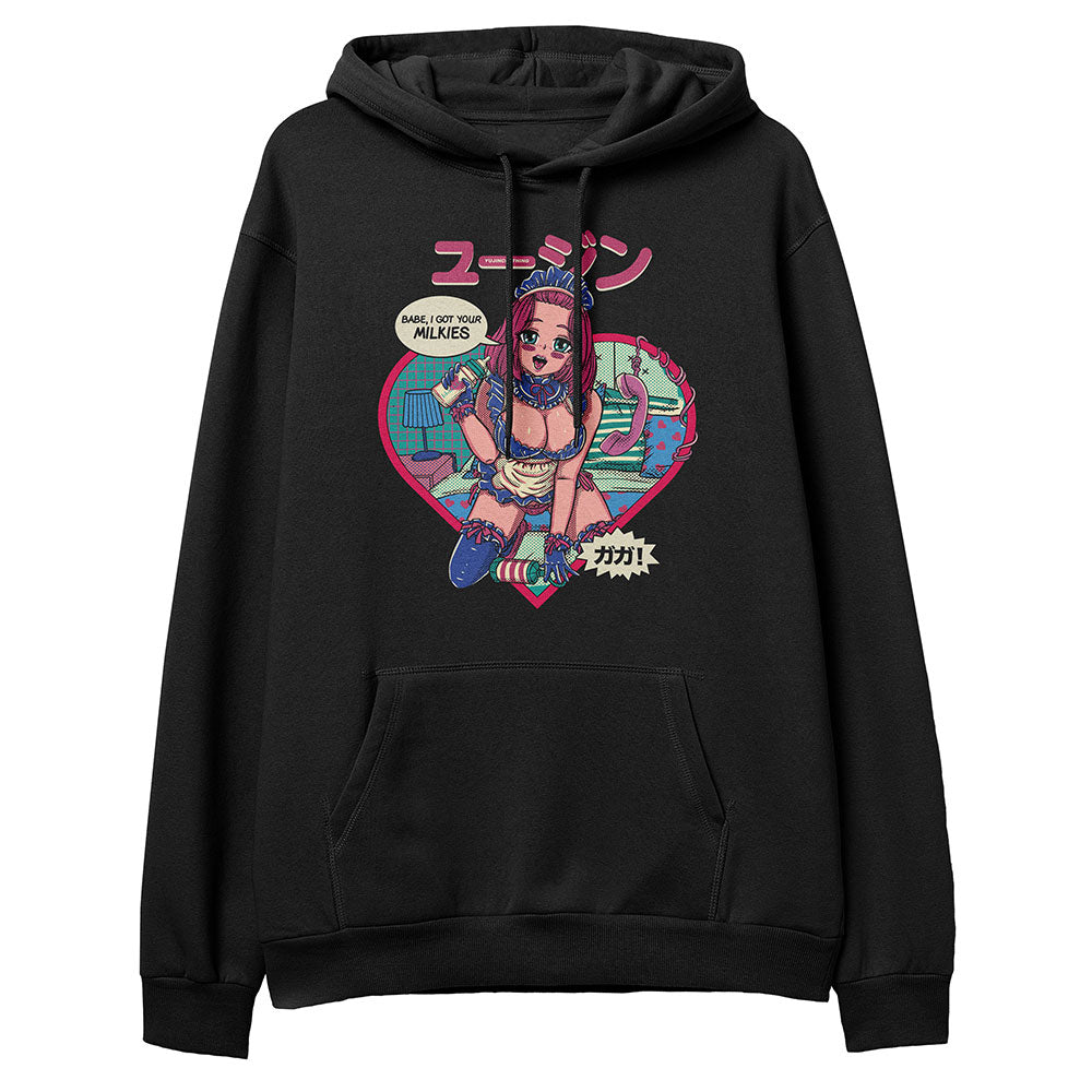 Got Your Milkies Hoodie | Yūjin Japanese Anime Streetwear Clothing