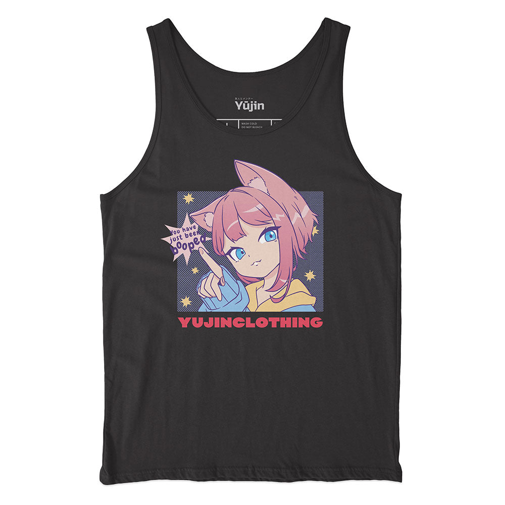 Booped Tank Top | Yūjin Japanese Anime Streetwear Clothing