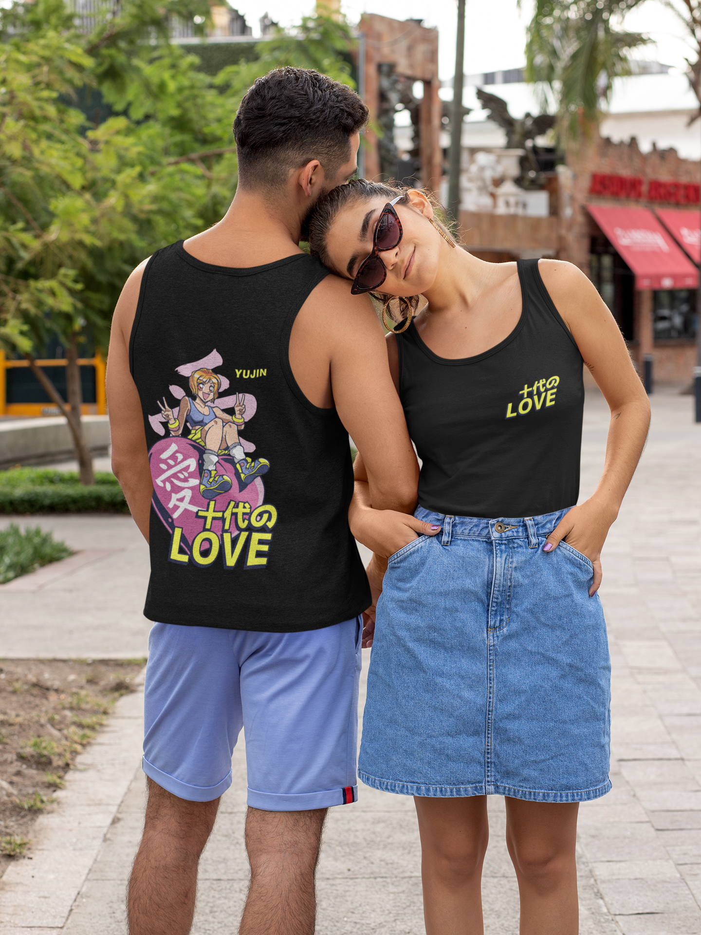 Love Tank Top | Yūjin Japanese Anime Streetwear Clothing