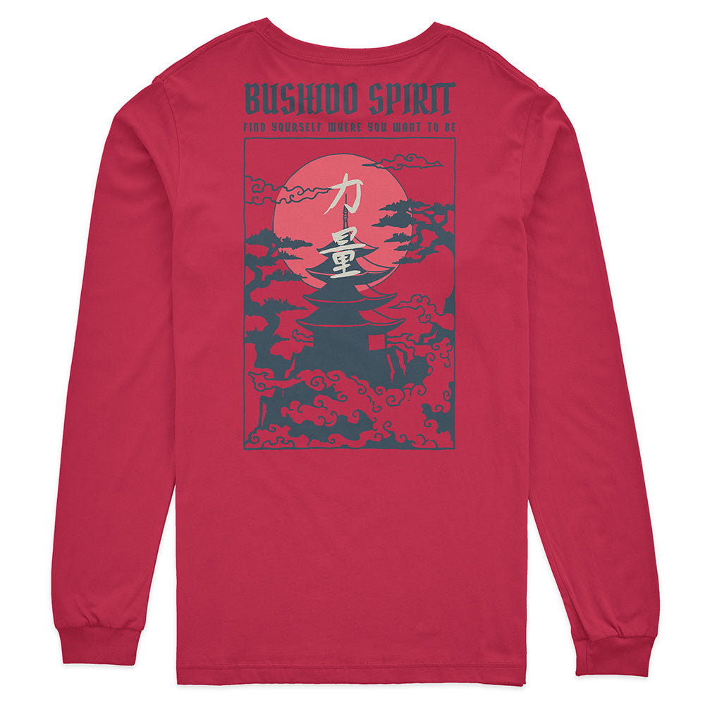 Bushido Long Sleeve T-Shirt | Yūjin Japanese Anime Streetwear Clothing