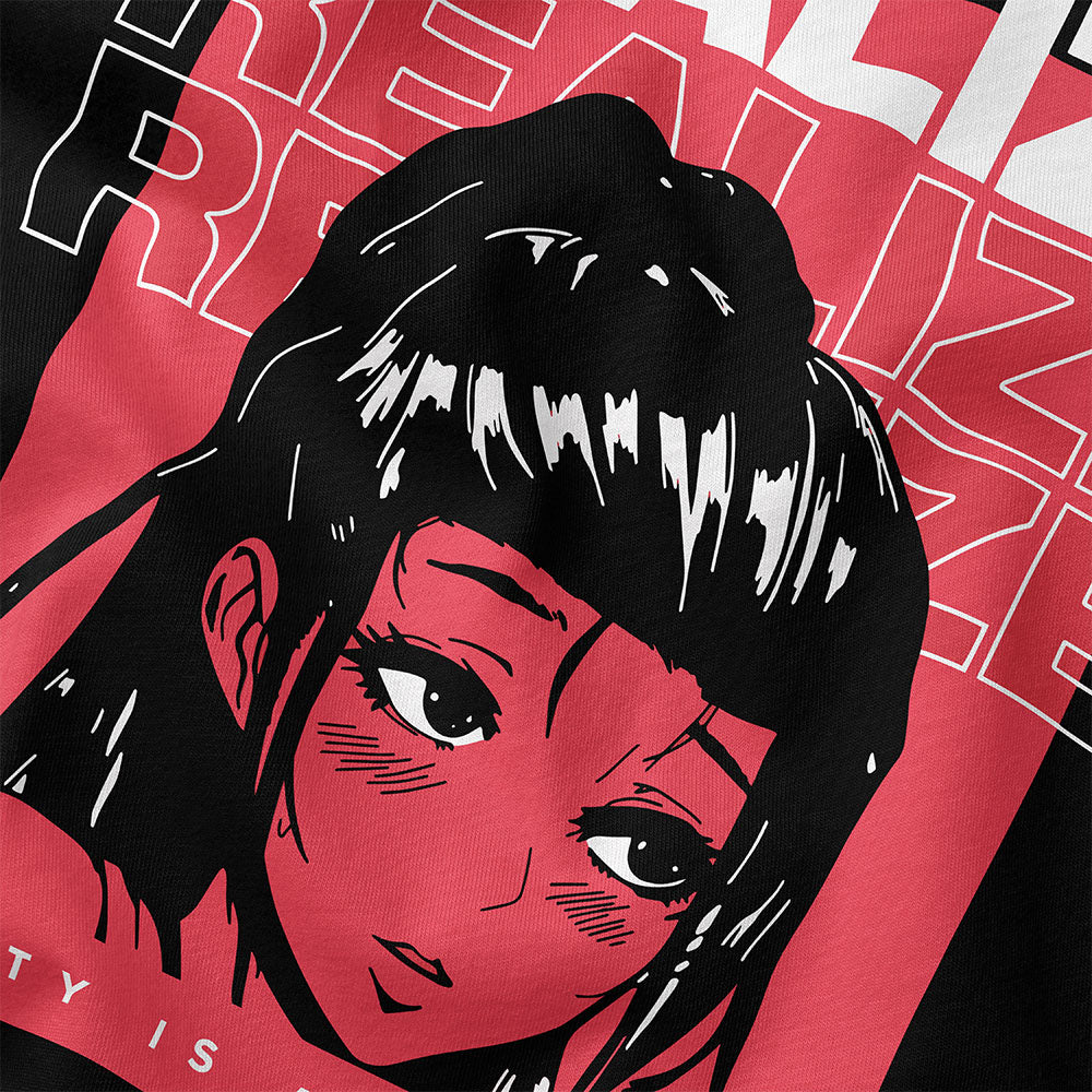 Realize T-Shirt | Yūjin Japanese Anime Streetwear Clothing