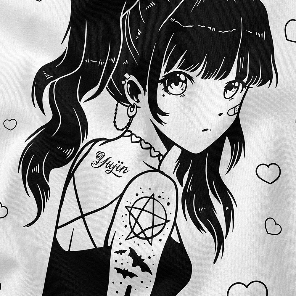 Scared Of Love T-Shirt | Yūjin Japanese Anime Streetwear Clothing