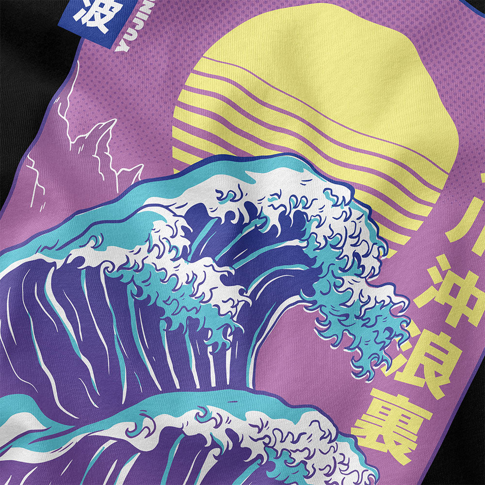 Big Wave Tank Top | Yūjin Japanese Anime Streetwear Clothing