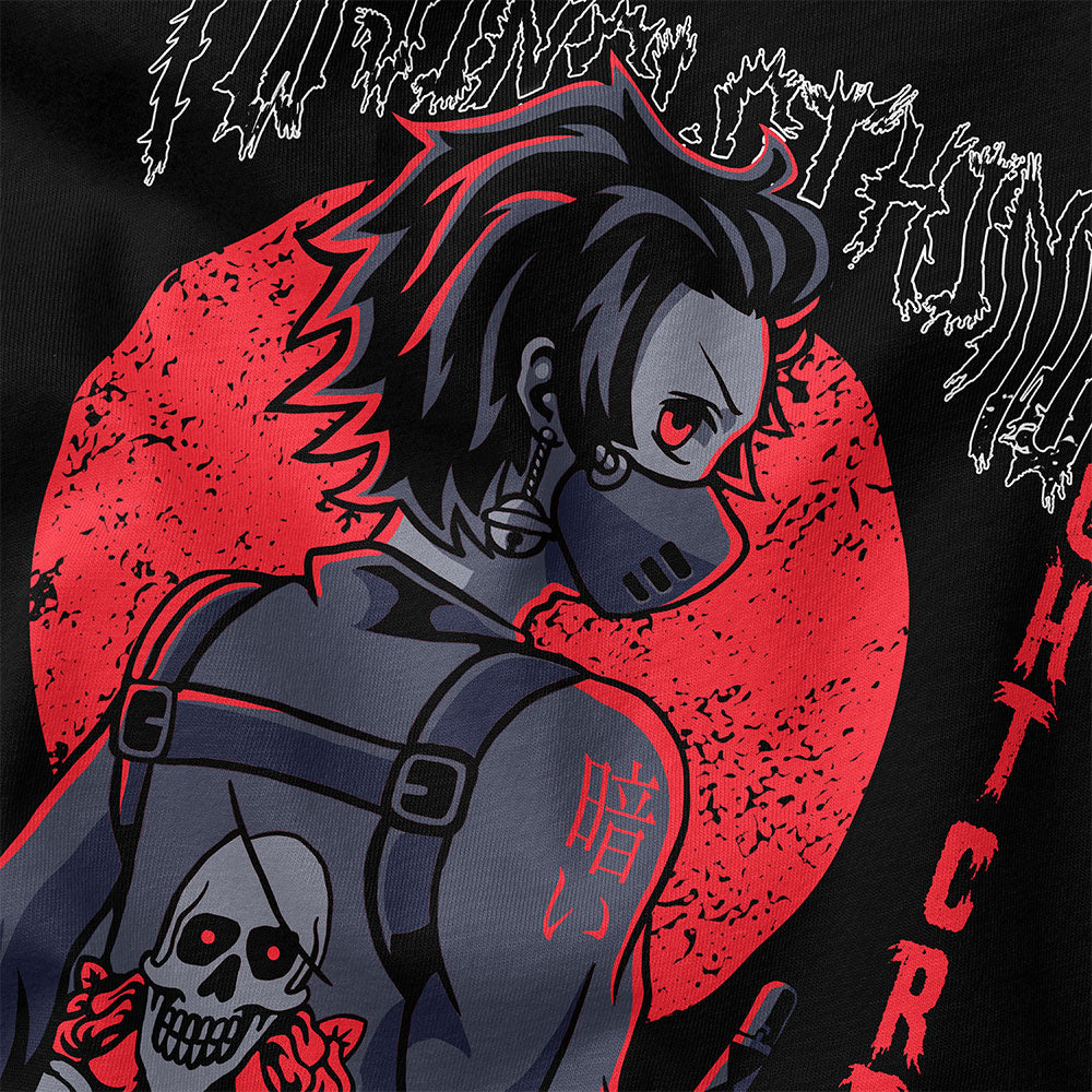 Night Creeper T-Shirt | Yūjin Japanese Anime Streetwear Clothing
