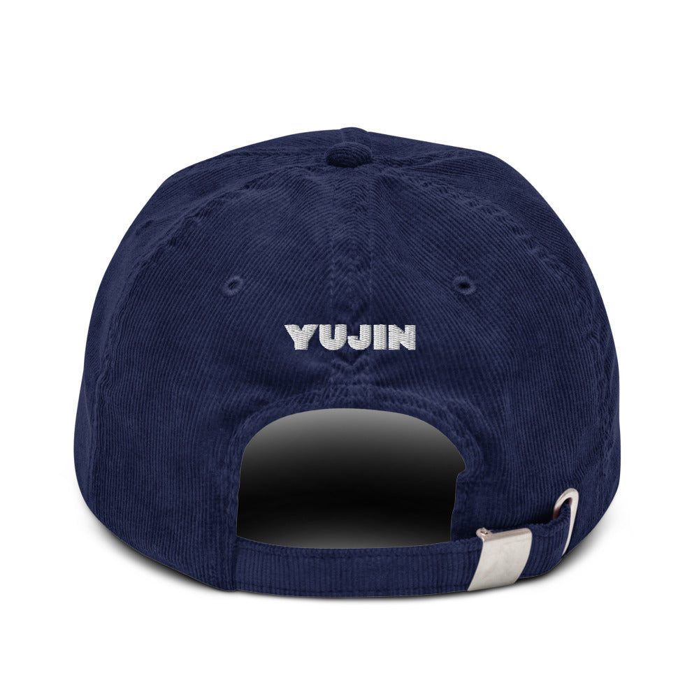 Amazed Cat Corduroy Hat | Yūjin Japanese Anime Streetwear Clothing