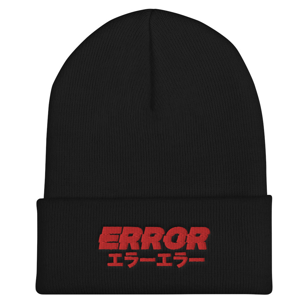 Error Beanie | Yūjin Japanese Anime Streetwear Clothing