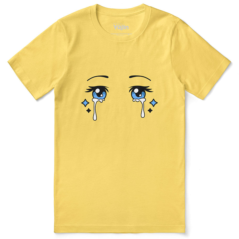 Crying Eyes T-Shirt | Yūjin Japanese Anime Streetwear Clothing