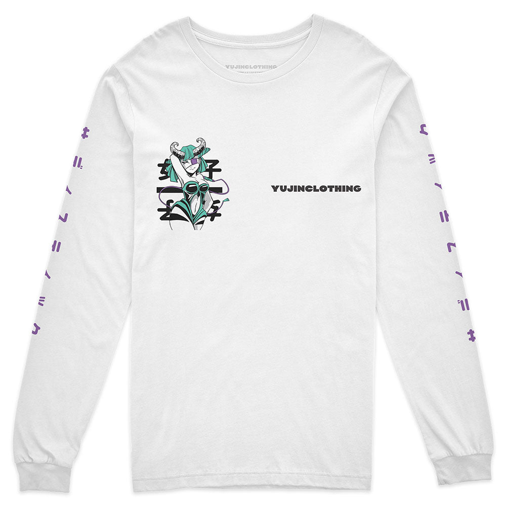 Sexy Demon Long Sleeve T-Shirt | Yūjin Japanese Anime Streetwear