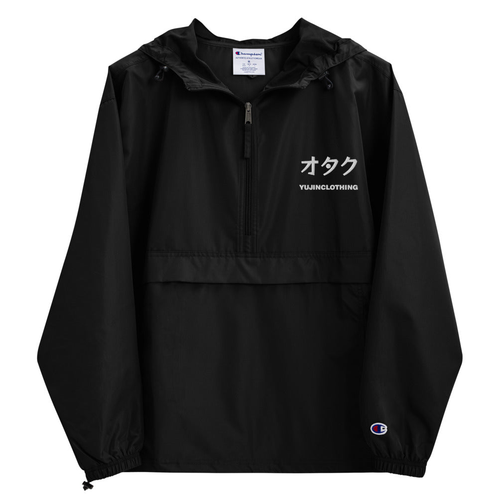 Otaku Champion Packable Jacket | Yūjin Japanese Anime Streetwear Clothing