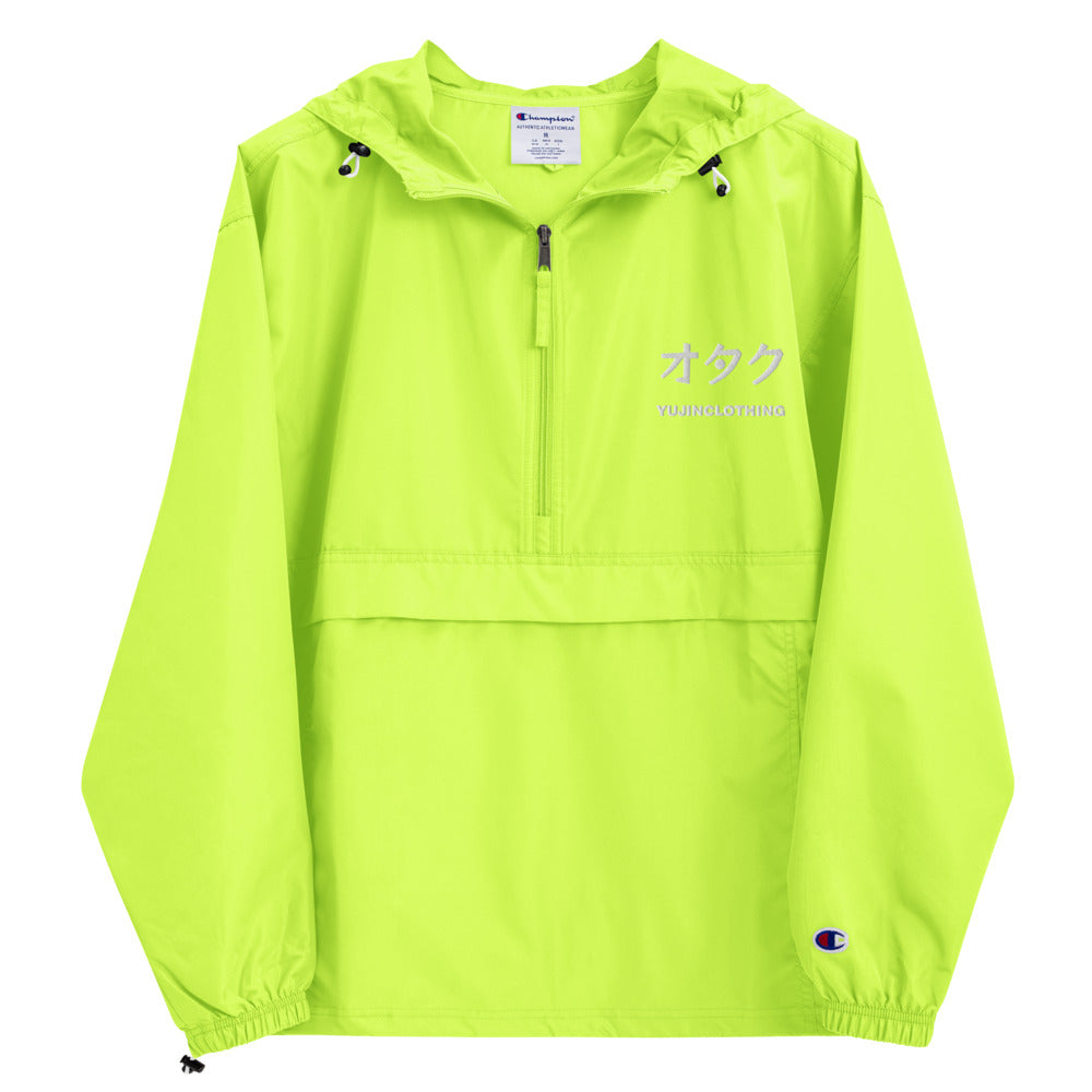 Otaku Champion Packable Jacket | Yūjin Japanese Anime Streetwear Clothing