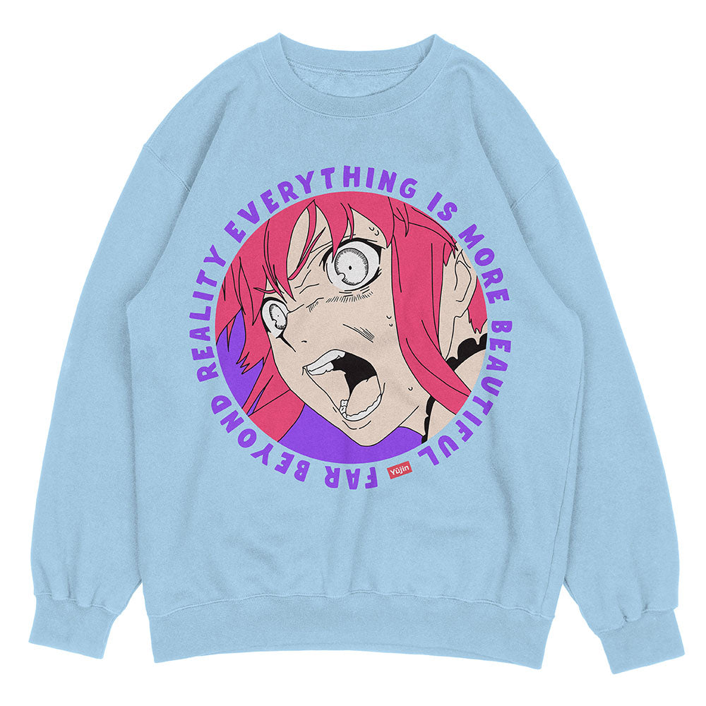 Far Beyond Sweatshirt | Yūjin Japanese Anime Streetwear Clothing