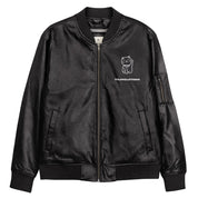 Lucky Cat Leather Jacket | Yūjin Japanese Anime Streetwear Clothing