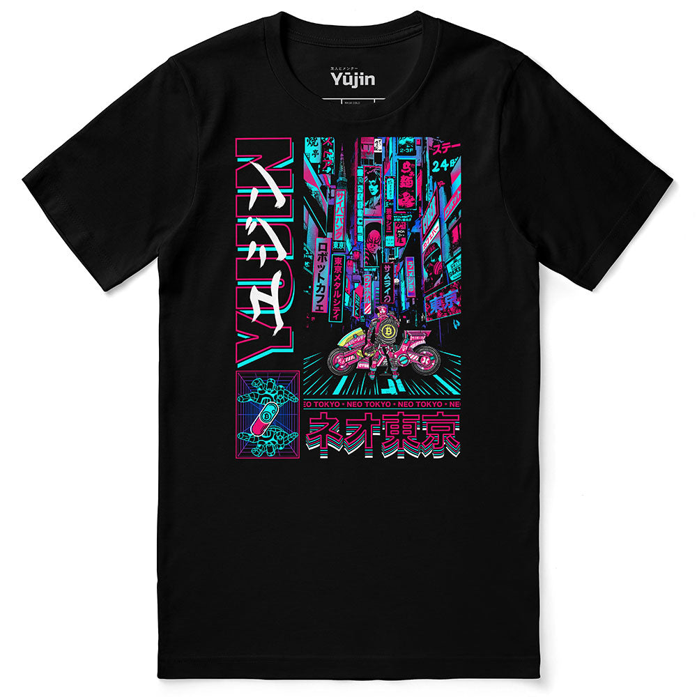 T-shirt Néo Tokyo Yūjin Japonais Anime Streetwear Vêtements