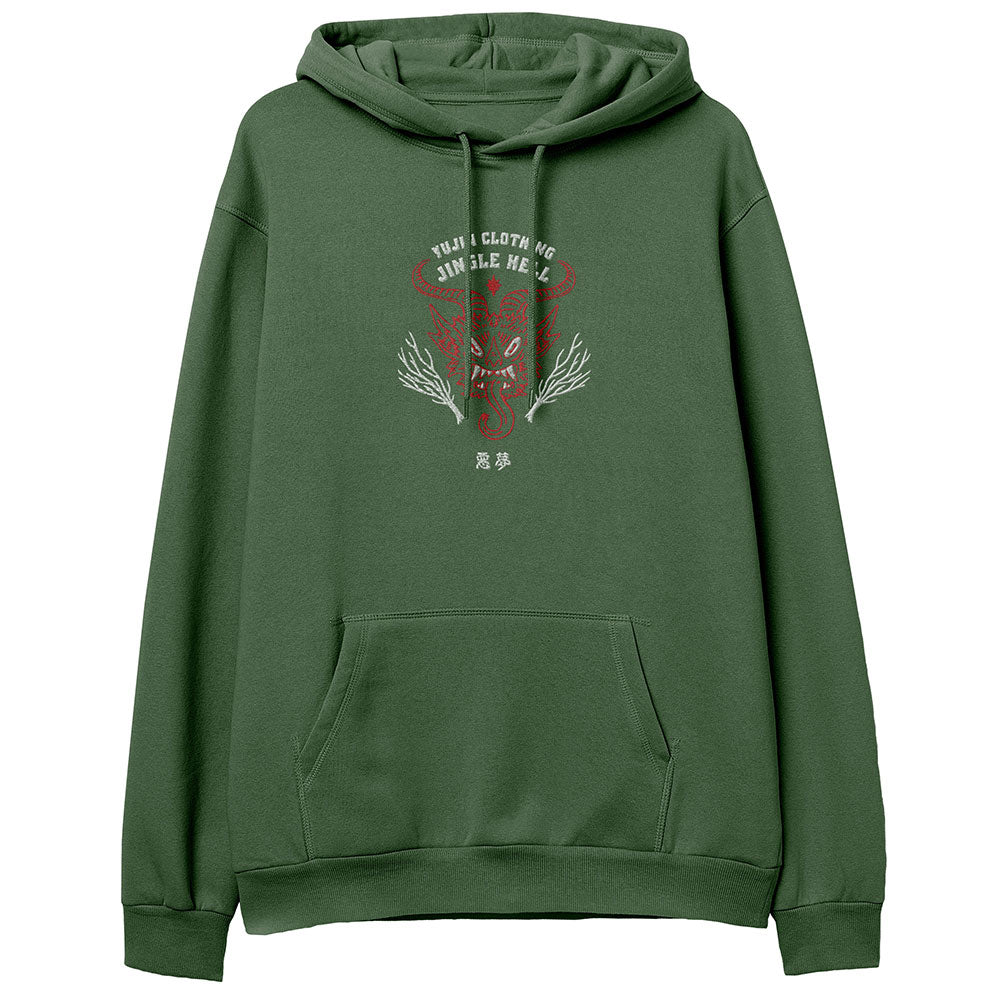 Jingle Hell Christmas Hoodie | Yūjin Japanese Anime Streetwear Clothing