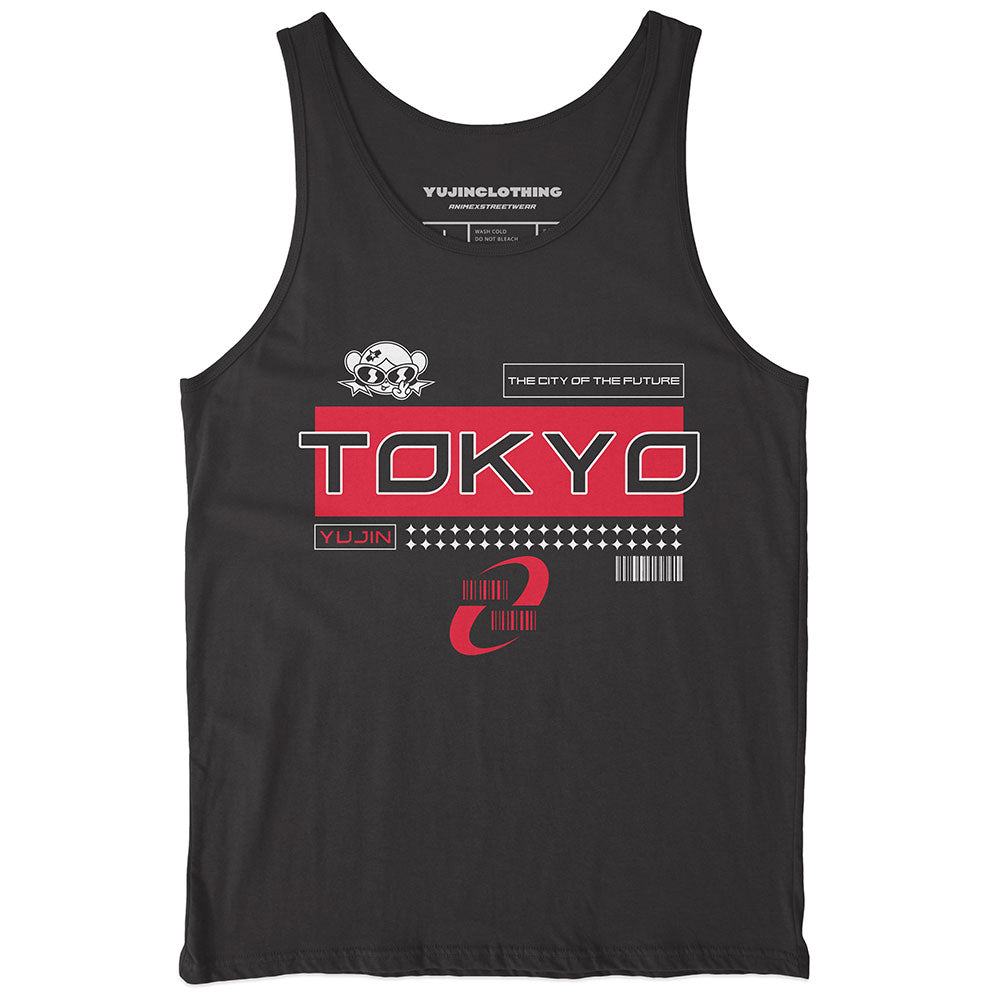 Modern Tokyo Tank Top | Yūjin Japanese Anime Streetwear Clothing