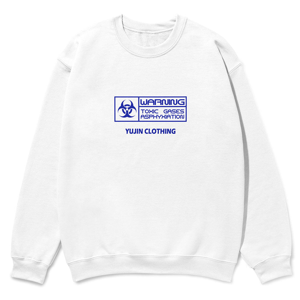 Warning Sweatshirt | Yūjin Japanese Anime Streetwear Clothing