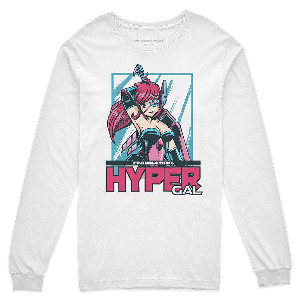 Galaxy Warrior Long Sleeve T-Shirt | Yūjin Japanese Anime Streetwear