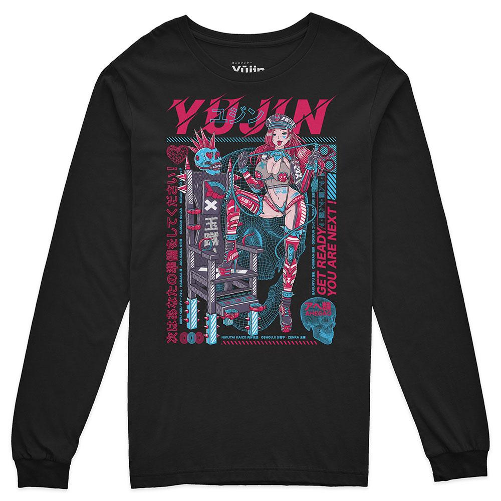 Get Ready Long Sleeve T-Shirt | Yūjin Japanese Anime Streetwear Clothing