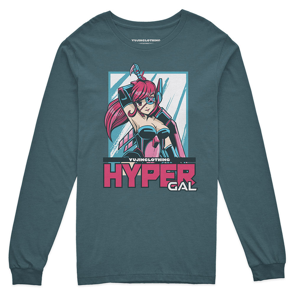 Galaxy Warrior Long Sleeve T-Shirt | Yūjin Japanese Anime Streetwear