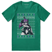 Cypher Girl Christmas T-Shirt | Yūjin Japanese Anime Streetwear Clothing