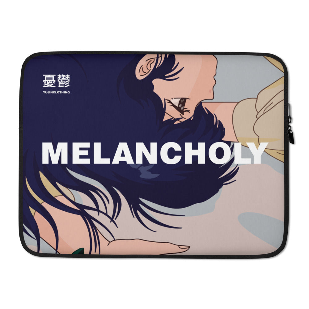 Melancholy Laptop Sleeve | Yūjin Japanese Anime Streetwear Clothing