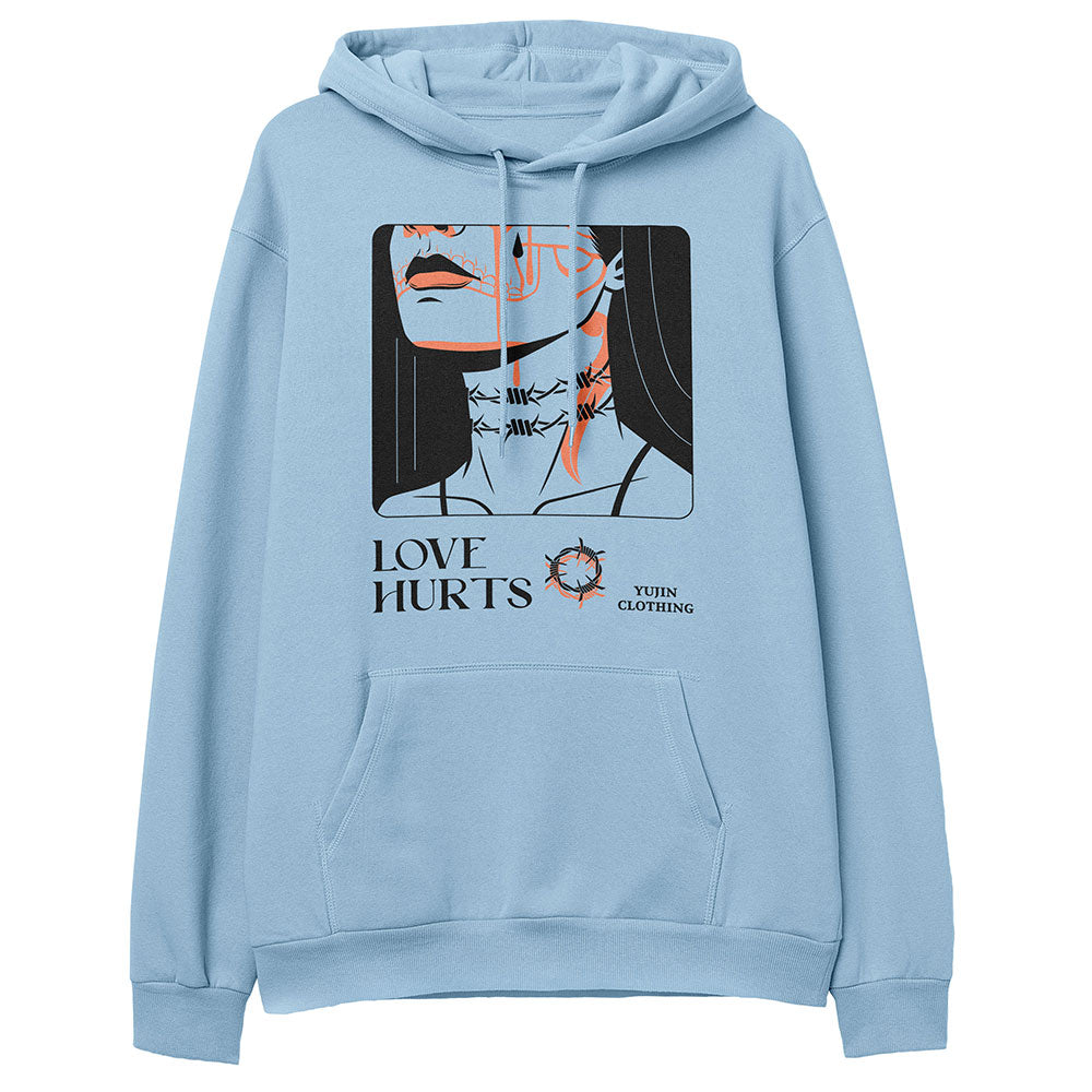 Love Hurts Hoodie | Yūjin Japanese Anime Streetwear Clothing