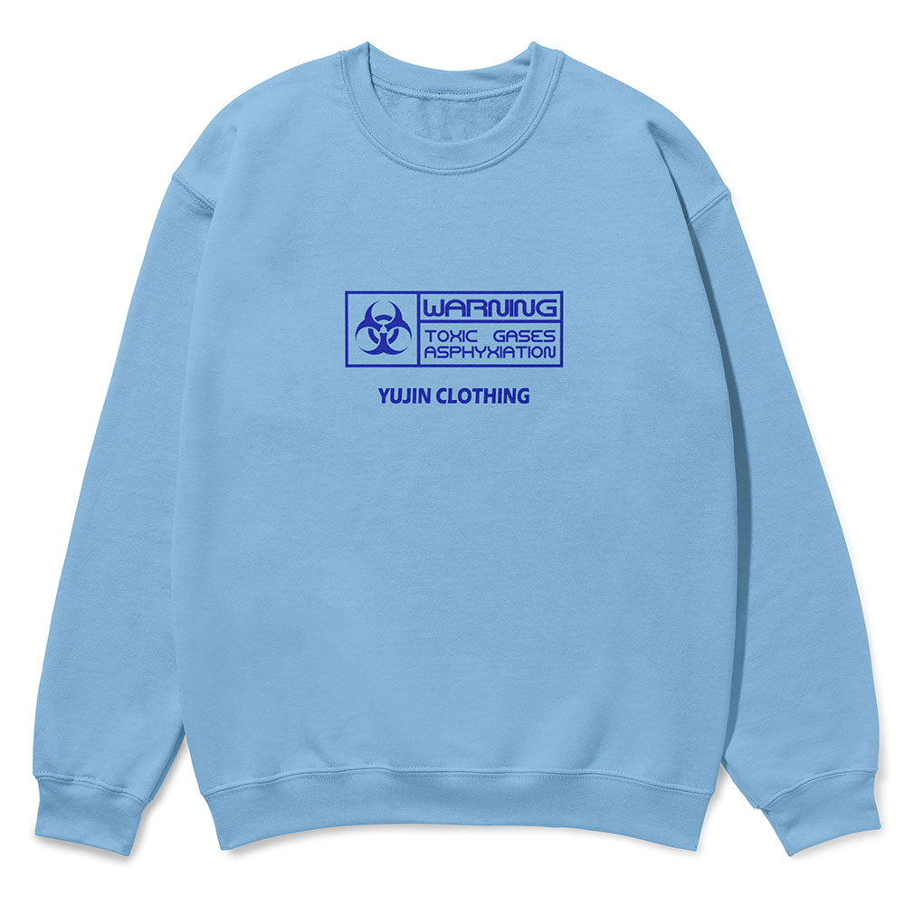 Warning Sweatshirt | Yūjin Japanese Anime Streetwear Clothing