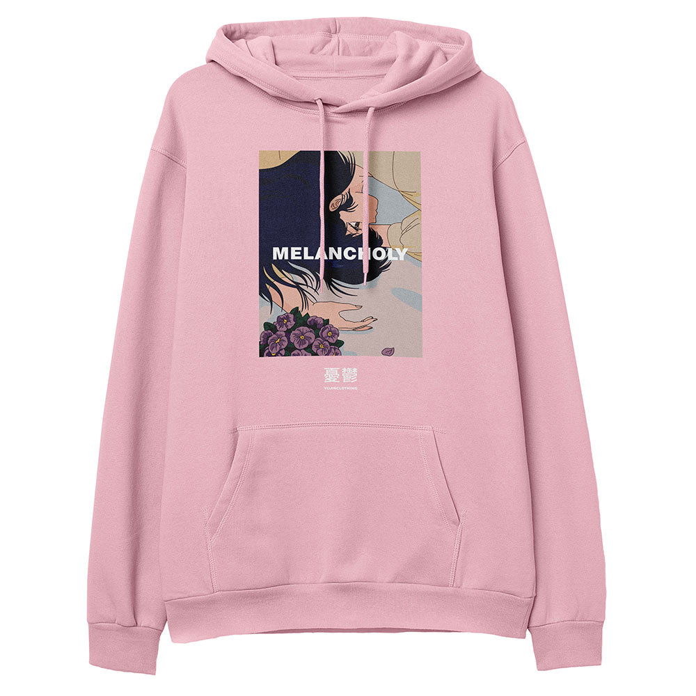 Melancholy Hoodie | Yūjin Japanese Anime Streetwear Clothing