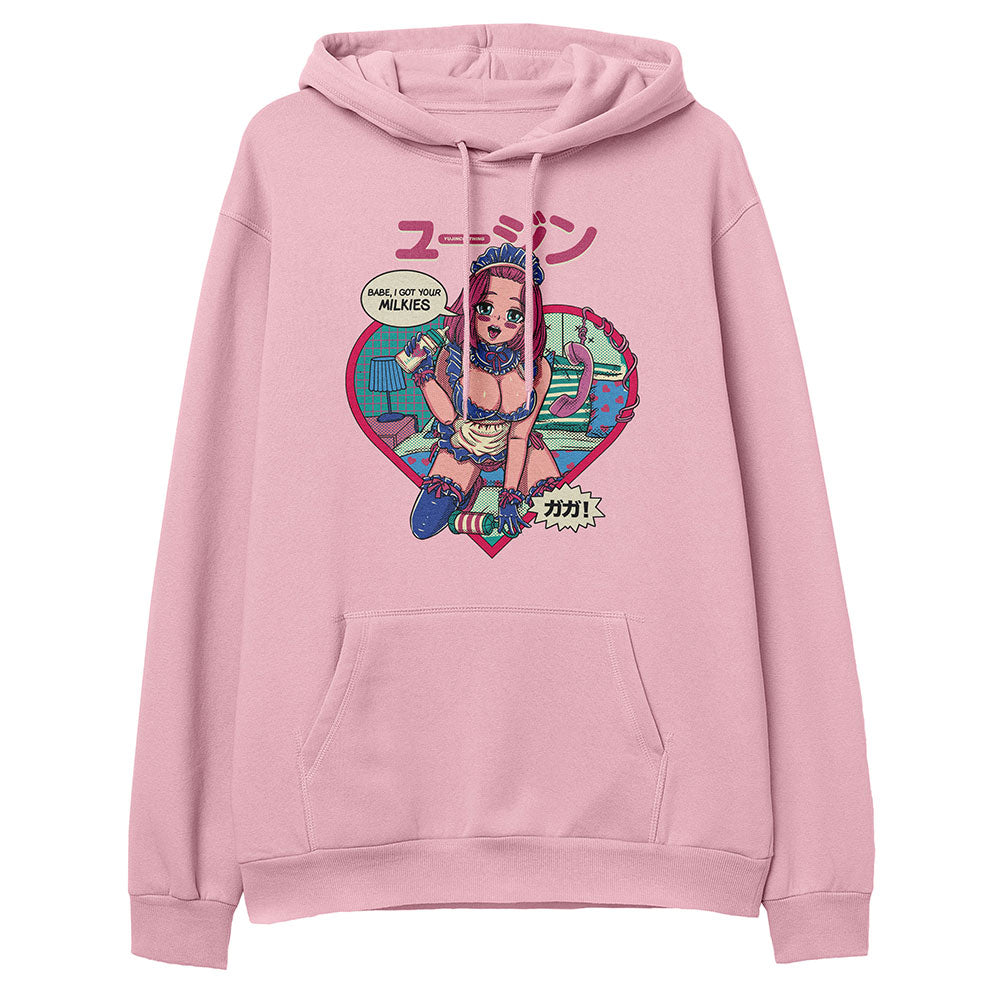 Got Your Milkies Hoodie | Yūjin Japanese Anime Streetwear Clothing