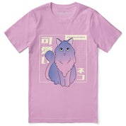 Vaporwave Cat T-Shirt | Yūjin Japanese Anime Streetwear Clothing