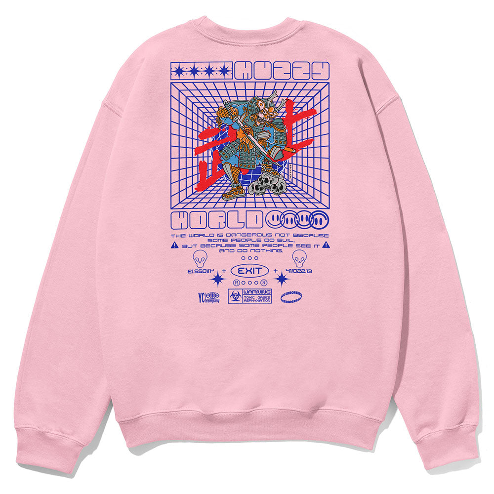 Warning Sweatshirt | Yūjin Japanese Anime Streetwear Clothing