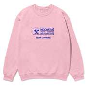 Warning Sweatshirt | Yūjin Japanese Anime Streetwear Clothing