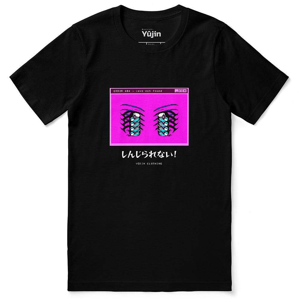 Love Not Found T-Shirt | Yūjin Japanese Anime Streetwear Clothing