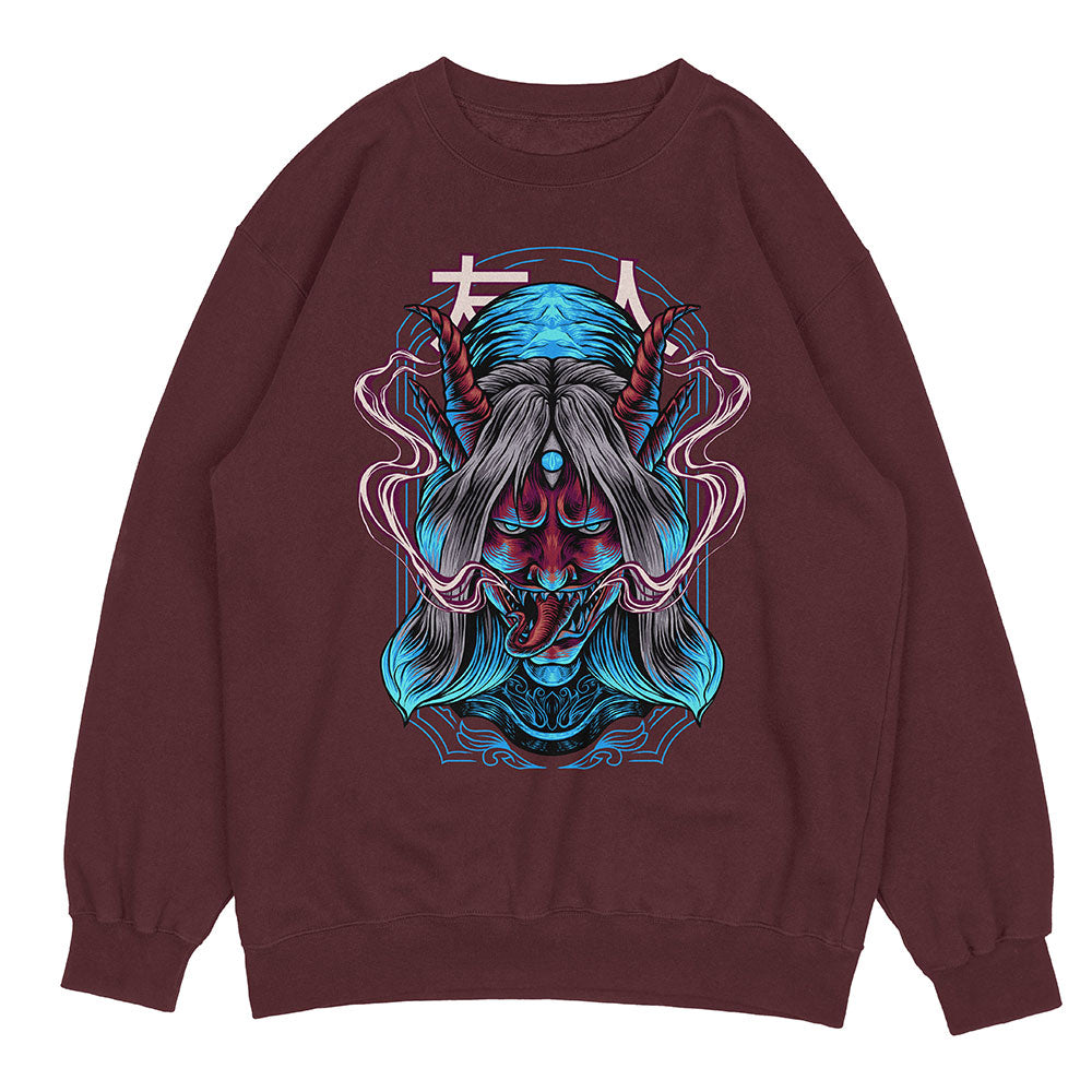 Possessed Sweatshirt | Yūjin Japanese Anime Streetwear Clothing