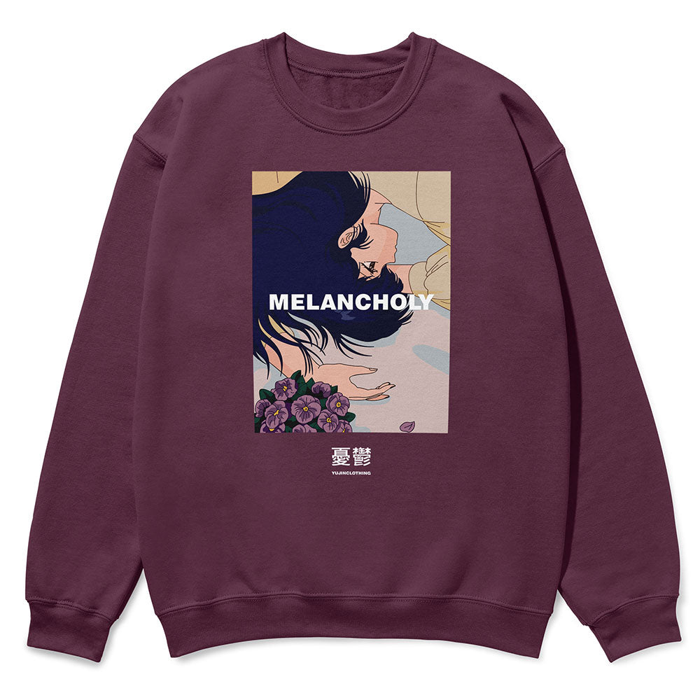 Melancholy Sweatshirt | Yūjin Japanese Anime Streetwear Clothing