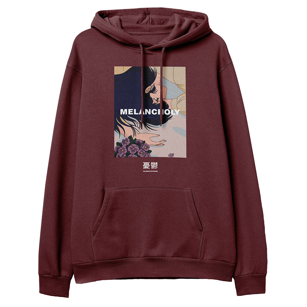 Melancholy Hoodie | Yūjin Japanese Anime Streetwear Clothing
