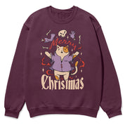Cat Merry Christmas Sweatshirt | Yūjin Japanese Anime Streetwear Clothing