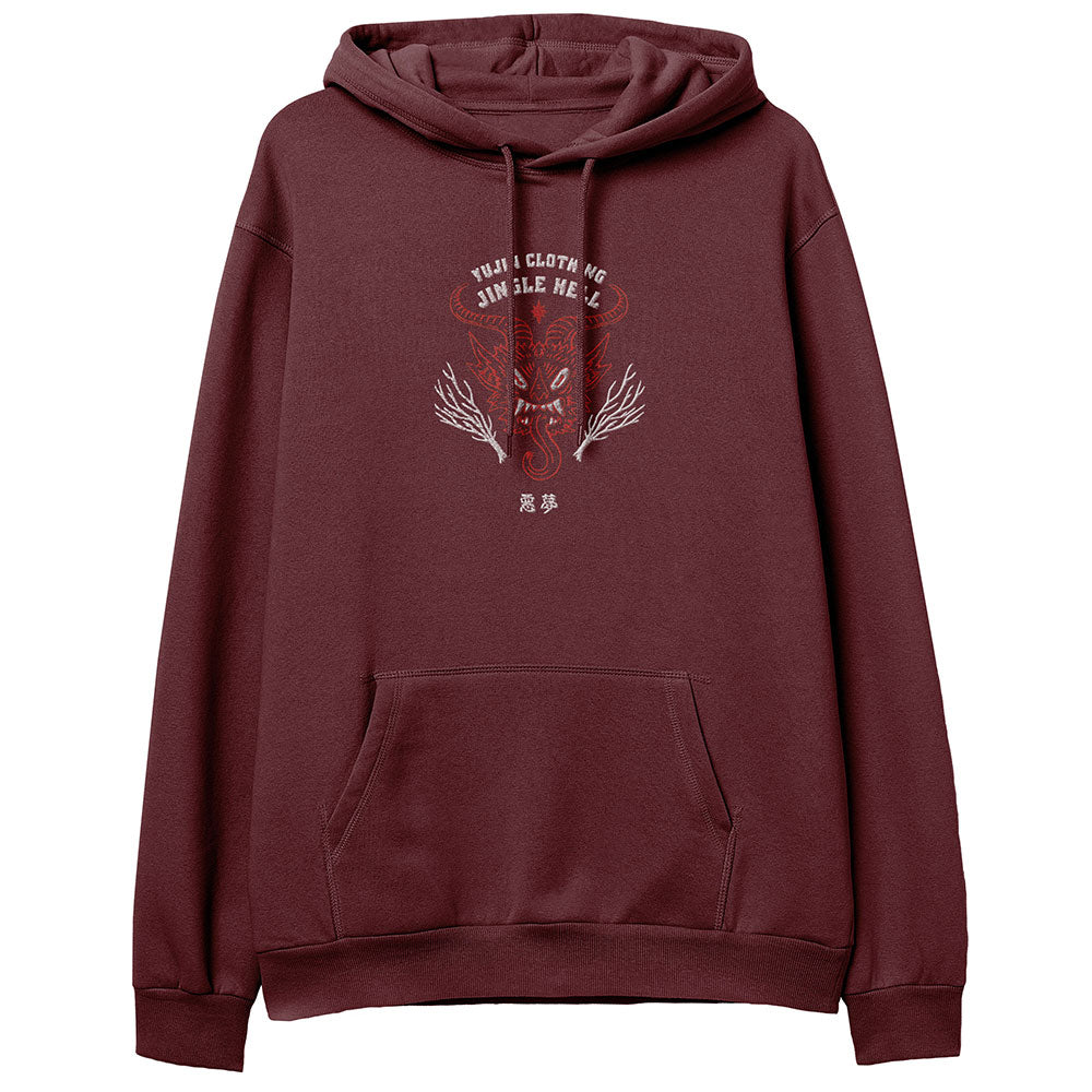 Jingle Hell Christmas Hoodie | Yūjin Japanese Anime Streetwear Clothing