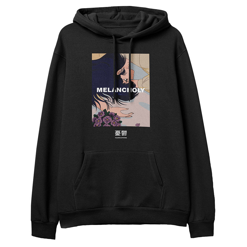 Melancholy Hoodie | Yūjin Japanese Anime Streetwear Clothing