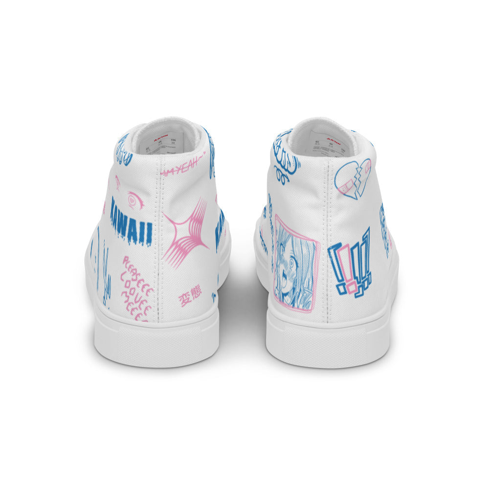 Notice Me Men’s Shoes | Yūjin Japanese Anime Streetwear Clothing