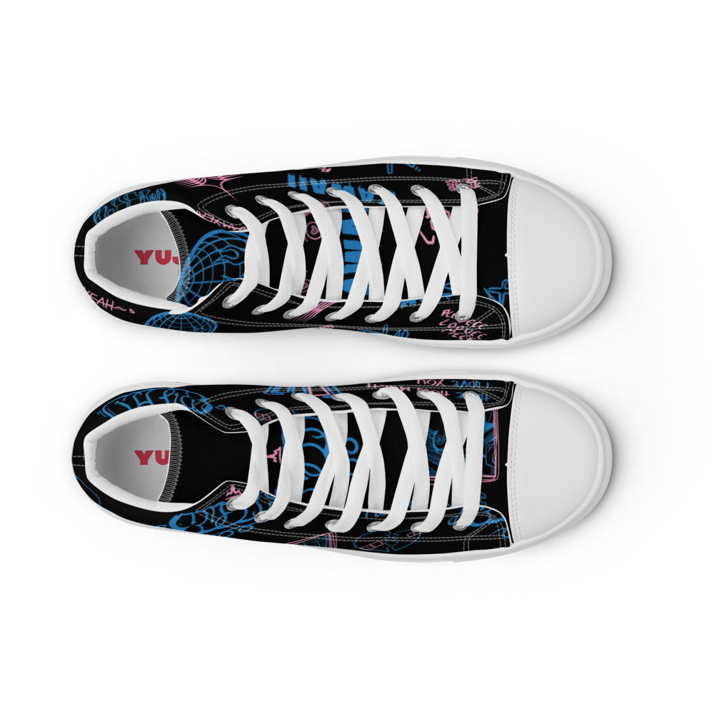 Notice Me Men’s Shoes | Yūjin Japanese Anime Streetwear Clothing
