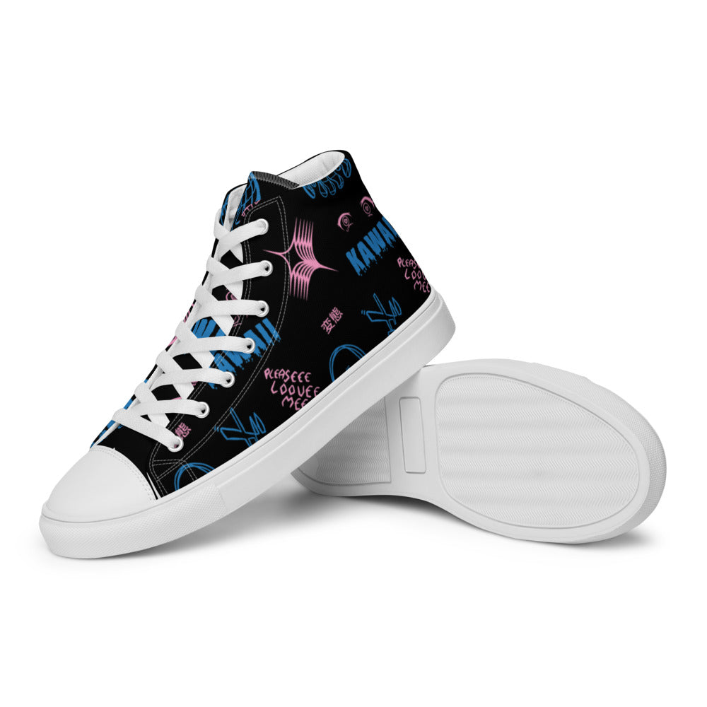 Notice Me Men’s Shoes | Yūjin Japanese Anime Streetwear Clothing