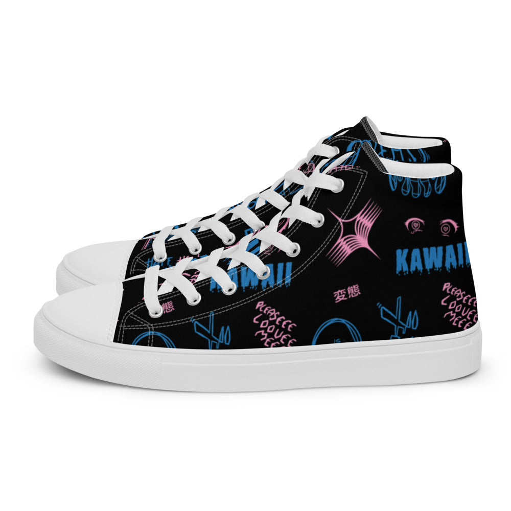Notice Me Men’s Shoes | Yūjin Japanese Anime Streetwear Clothing